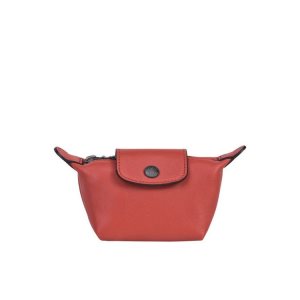 Portacarte Longchamp Terracotta Pelle Arancioni | 96713-KZUJ