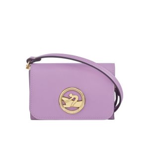 Portacarte Longchamp With Pelle Viola | 31642-ZAVI