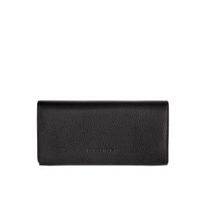 Portafogli Longchamp Long Continental Pelle Nere | 67034-HRNW