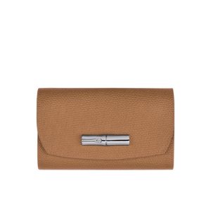Portafogli Longchamp Pelle Beige | 05731-VWJF