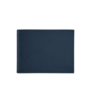 Portafogli Longchamp Pelle Blu Marino | 03219-OXWN