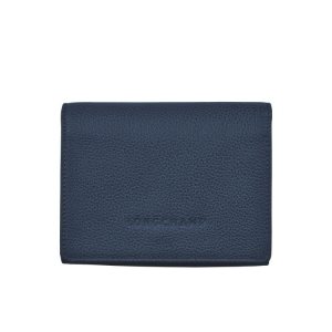 Portafogli Longchamp Pelle Blu Marino | 14389-GFZD