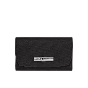 Portafogli Longchamp Pelle Nere | 32741-CYTF