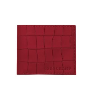 Portafogli Longchamp Pelle Rosse | 87361-HYET