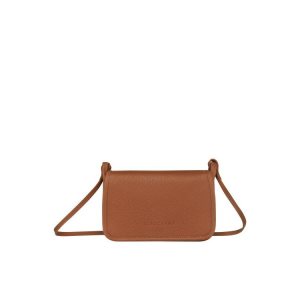 Portafoglio Con Cerniera Longchamp On Caramel Pelle Marroni | 98705-NOQP