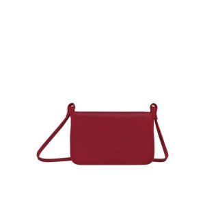 Portafoglio Con Cerniera Longchamp On Pelle Rosse | 54907-VQDO