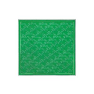 Sciarpe Longchamp Scarf 70 Silk Verdi | 02947-UPRJ