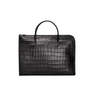 Valigie Longchamp Briefcase S Pelle Nere | 32674-DOCF