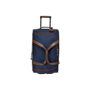 Wheeled Duffle Bags Longchamp Tela Blu | 35741-OYPF