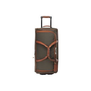 Wheeled Duffle Bags Longchamp Tela Marroni | 98105-GQLZ