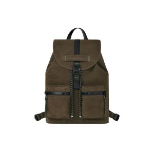 Zaini Longchamp M Pelle Khaki | 89531-FHJN