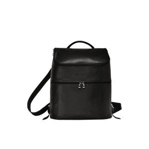 Zaini Longchamp Pelle Nere | 78243-PAEQ